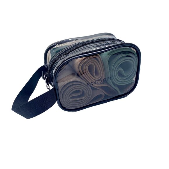 Fancydeli Resistance Bands Exercise Set Of 3 Case Workout Leg Butt Hip - Picture 5 of 11